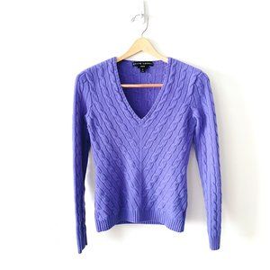 Ralph Lauren | Cashmere V-Neck Sweater | Size M